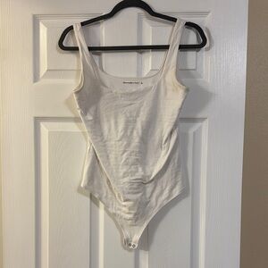 Abercrombie Women's Cream Bodysuit